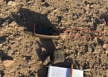 شهاب سنگ یافت شده در بیابان لوت