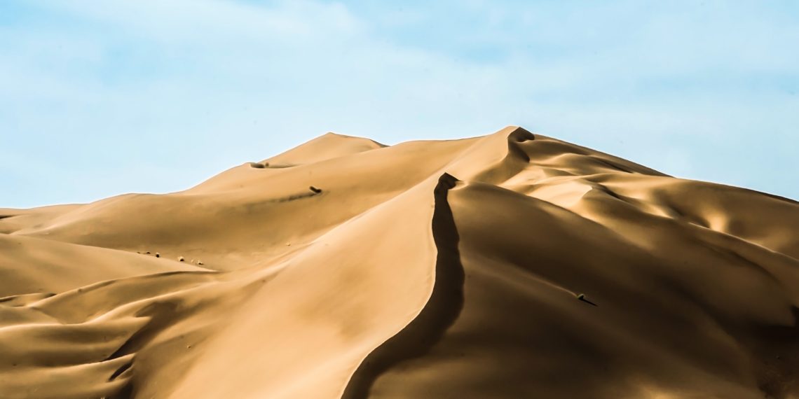 IMG 0022 بزرگ ریگ یلان و نحوه محاسبه بلندی هرمهای ماسهای / ریگ و ریگزار