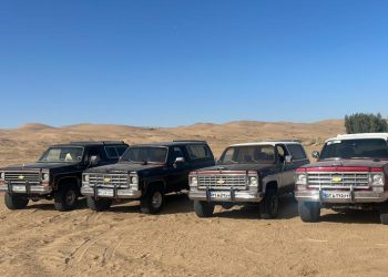 گپ و گفت بیابانی در محفل بلیزر سواران