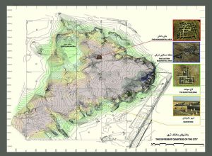 نقشه شهر سوخته