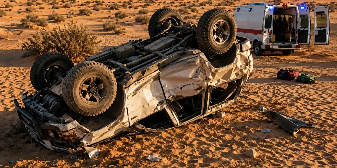 Crash D حوادث رانندگی در بیابان و کویر